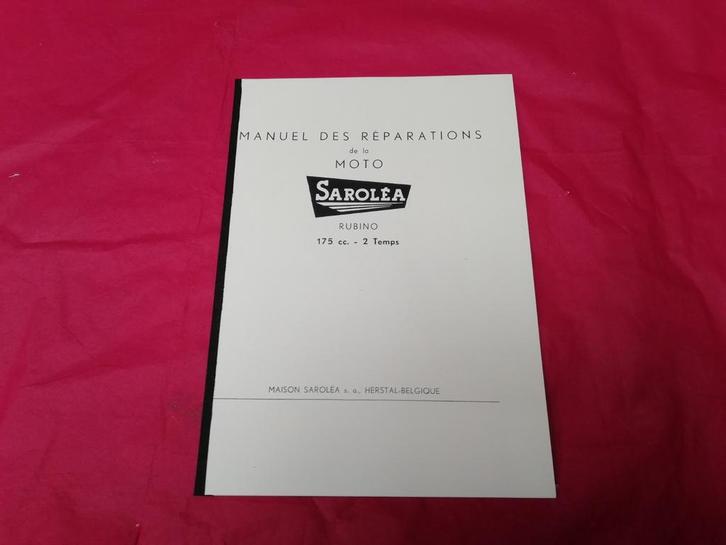 Sarolea Rubino 175 cc. boeken of FN  175 cc met Kuchen motor, Motoren, Handleidingen en Instructieboekjes, Ophalen of Verzenden