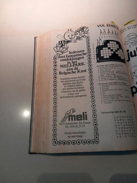 Meli Park Adinkerke 1976  - Zonnekind - Jean Pol, Boeken, Kinderboeken | Jeugd | onder 10 jaar, Gelezen, Ophalen of Verzenden