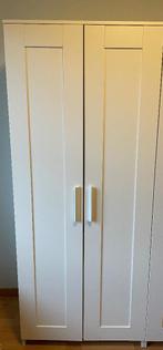 Brimnes kledingkast wit IKEA, Huis en Inrichting, Kasten | Kleerkasten, Ophalen, Zo goed als nieuw