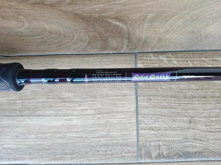 St. Croix Mojo Musky MJM86XHF 12oz 170-500g snoek, Watersport en Boten, Hengelsport | Roofvissen, Zo goed als nieuw, Werphengel