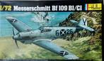 HELLER 1:72 - MESSERSCHMITT BF 109 B1/C1, 1:72 tot 1:144, Nieuw, Ophalen of Verzenden, Vliegtuig