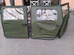 Complete green hmmwv, humvee 4 man soft top en cargo kit., Auto-onderdelen, Ophalen