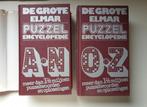 De grote Elmar Puzzel encyclopedie  2 delen - Goede staat, Hobby & Loisirs créatifs, Sport cérébral & Puzzles, Livre casse-tête