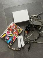 Nintendo Wii + 2 Games, Games en Spelcomputers, Spelcomputers | Nintendo Wii, Ophalen, Gebruikt, Met 2 controllers, Met games