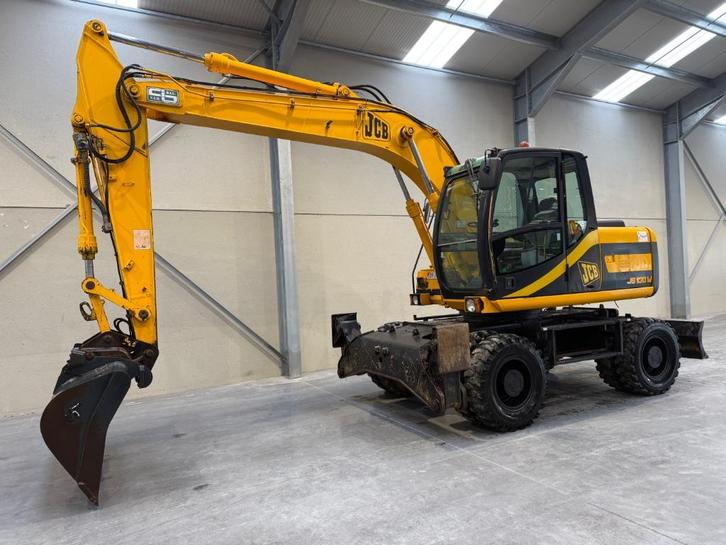 bandenkraan jcb, Zakelijke goederen, Machines en Bouw | Industrie en Techniek, Ophalen