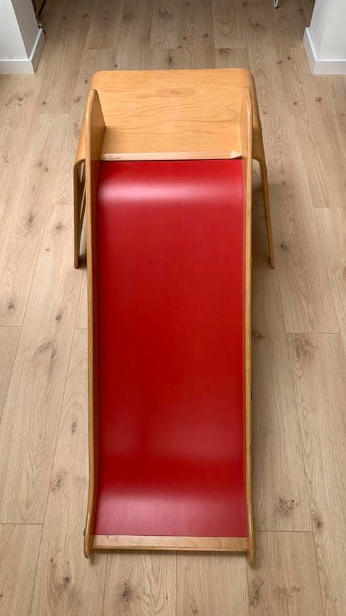 Vintage IKEA “Virre” houten glijbaan, Kinderen en Baby's, Kinderkamer | Overige Meubels, Gebruikt, Ophalen
