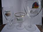 3 verres à bière collection, Collections, Marques de bière, Enlèvement ou Envoi, Leffe
