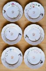 ️ ✔️Porselein van Parijs V. Etienne XIXe 6 Borden, Verzenden