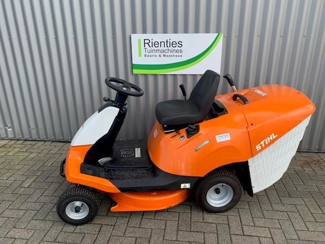 Stihl RT 4082 Zitmaaier, Tuin en Terras, Zitmaaiers, Gebruikt, 90 tot 120 cm, Elektrische starter, Opvangbak, Ophalen