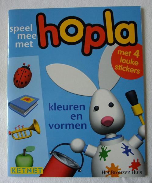 Speel mee met hopla - kleuren en vormen - gesigneerd - NIEUW, Boeken, Kinderboeken | Kleuters, Nieuw, Ophalen