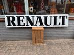 RENAULT emaille reclamebord XL, Verzamelen, Ophalen, Gebruikt, Reclamebord