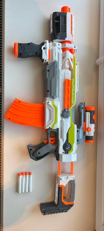 Nerf modulus wapenset, Enlèvement, Comme neuf