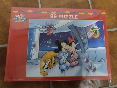 2 puzzels 99 stukjes, Mickey Mouse / Paddington, Nieuw, seal, Kinderen en Baby's, Speelgoed | Kinderpuzzels, Nieuw, Meer dan 50 stukjes