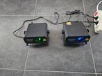 2 Moonlight lasers met rood-groen-blauw (RGB) kleuren,,,, Ophalen, Zo goed als nieuw, Laser, Kleur