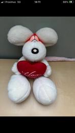 Diddl knuffel / pluche 25 cm met hart i love you, Kinderen en Baby's, Speelgoed | Knuffels en Pluche, Ophalen of Verzenden