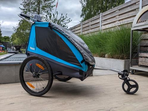 Thule Coaster XT fietskar, Fietsen en Brommers, Fietsaccessoires | Aanhangwagens en Karren, Gebruikt, Ophalen