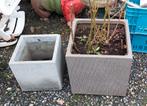 2 x plantenbak steen, Jardin & Terrasse, Bacs à fleurs & Jardinières, Enlèvement, Pierre