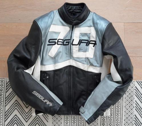 Segura 70 leren motorjas dames vintage look - Maat T2 (= M), Motoren, Kleding | Motorkleding, Jas | leer, Dames, Tweedehands, Ophalen of Verzenden