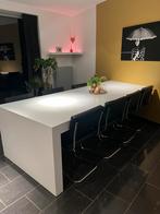 Eetkamer stoelen 8 stuks 4UDesigned, Huis en Inrichting, Gebruikt, Zwart, Leer, Ophalen of Verzenden