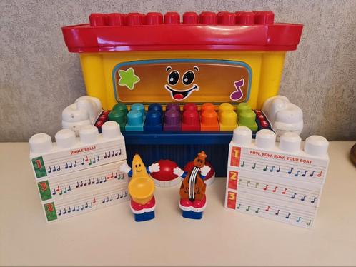 Mega bloks first builders  : dancing piano, Kinderen en Baby's, Speelgoed | Educatief en Creatief, Zo goed als nieuw, Bouwen, Ophalen of Verzenden