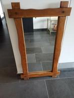 Prachtige spiegel met eiken kader. Afmeting: 100/50 en 80/40, Ophalen