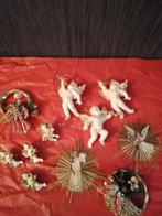 Vintage kerstartikelen engeltjes jaren ’50, Verzenden, Gebruikt, Feestartikel