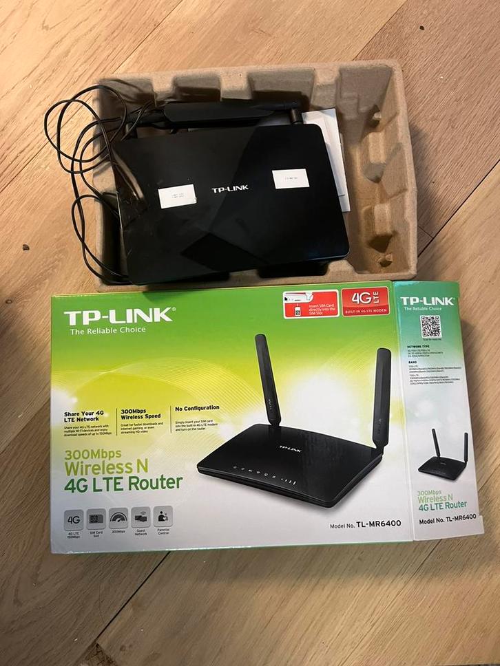 TP-Link TL-MR6400, Computers en Software, Netwerk switches, Gebruikt, Ophalen of Verzenden