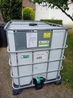 2 IBC CONTAINERS VAN 1000 L (75 € / STUK), Tuin en Terras, 150 liter of meer, Ophalen of Verzenden, Kunststof
