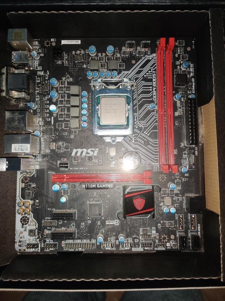 Pack i5-6500 + MSI H110M Gaming, Computers en Software, Moederborden, Gebruikt, Intel, DDR4, Ophalen