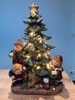 Verlichte Kerstboom met figuren. Breekbaar., Diversen, Ophalen of Verzenden, Zo goed als nieuw