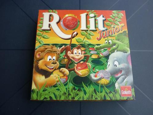 Bordspel - Rolit Junior - Goliath, Hobby en Vrije tijd, Gezelschapsspellen | Bordspellen, Zo goed als nieuw, Een of twee spelers
