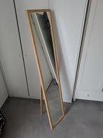Staande spiegel met houten frame, Huis en Inrichting, Woonaccessoires | Spiegels, Ophalen