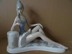 Sculpture design danseuse de ballet sculpture en porcelaine, Collections, Humain, Utilisé, Enlèvement ou Envoi