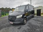 Mercedes Sprinter L2H1, Auto's, Bestelwagens en Lichte vracht, Automaat, Apple Carplay, Zwart, Mercedes-Benz