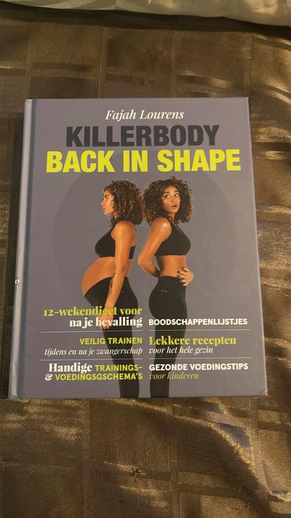 Fajah Lourens - Killerbody Back in shape, Boeken, Kookboeken, Zo goed als nieuw, Ophalen