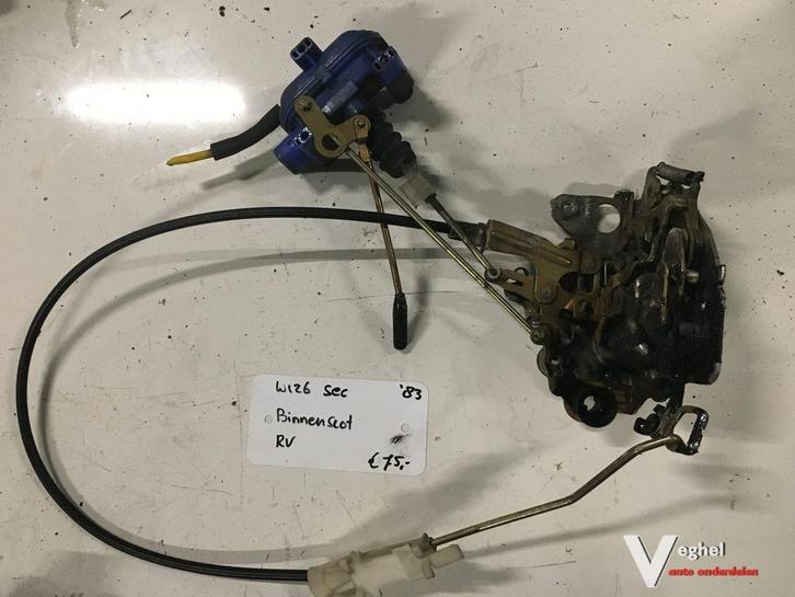 Mercedes w126 Sec 1983 Buitenspiegel Slotmechaniek  Rechtsvo, Auto-onderdelen, Carrosserie, Gebruikt, Ophalen of Verzenden