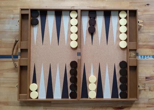 Aries hecho en Mexico 1970s Backgammon, Hobby en Vrije tijd, Gezelschapsspellen | Bordspellen, Ophalen of Verzenden