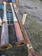 4 antieke gietijzeren palen /pilaren /zuilen, Huis en Inrichting, Woonaccessoires | Zuilen en Pilaren, Ophalen, Zo goed als nieuw