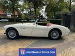 Austin-healey 100/4 BN2 Cabriolet 1955 | Route 66 Auctions, Wit, Leder, Bedrijf, Handgeschakeld