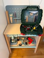 Werkbank Little Dutch met werkkoffer Bosch, Ophalen, Zo goed als nieuw