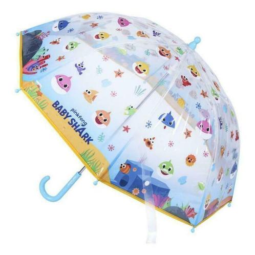 Baby Shark Paraplu - Transparant - VAN 10,95 VOOR 7,95!, Kinderen en Baby's, Overige Kinderen en Baby's, Nieuw, Ophalen of Verzenden
