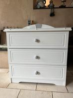 Armoire blanche robuste avec 3 tiroirs, Maison & Meubles, Armoires | Commodes, 3 ou 4 tiroirs, 25 à 50 cm, 50 à 100 cm, Enlèvement