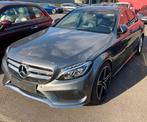 Mercedes C220-AMG line-Pano-360 Camera-Trekhaak-116 000 km., Auto's, Mercedes-Benz, Te koop, Zilver of Grijs, Berline, C-Klasse