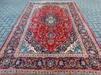 Perzisch handgeknoopt rode tapijt- 300x200 (Kashan) Uit Iran, 200 cm of meer, 150 tot 200 cm, Rechthoekig, Zo goed als nieuw