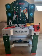 Werkbank Bosch kinderen, Kinderen en Baby's, Speelgoed | Speeltafels, Ophalen, Gebruikt