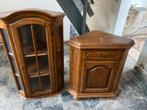 Eiken hoekkast goede staat, Antiek en Kunst, Antiek | Meubels | Kasten, Ophalen of Verzenden
