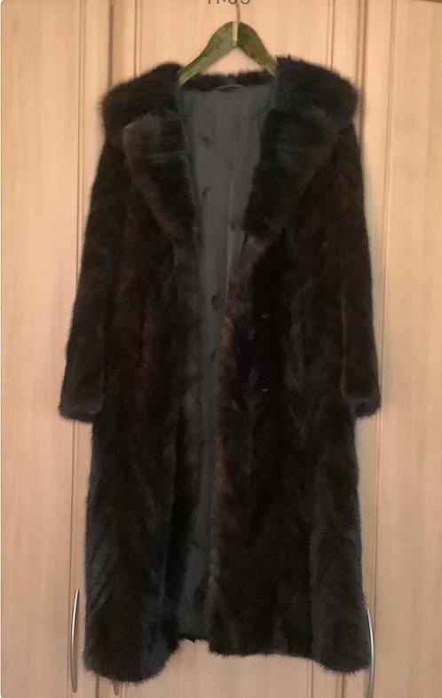 Nerts bontjas voor dames, Kleding | Dames, Jassen | Winter, Zo goed als nieuw, Bruin, Ophalen of Verzenden