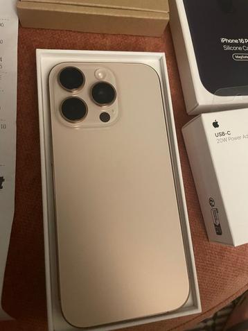 Iphone 16 pro  512gb goud nieuw beschikbaar voor biedingen