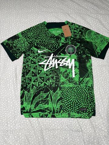 Nike x Stüssy x Nigeria Concept fietsshirt maat L beschikbaar voor biedingen