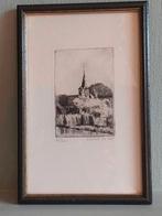 Ets, Simone Decré, Antiek en Kunst, Kunst | Etsen en Gravures, Ophalen of Verzenden